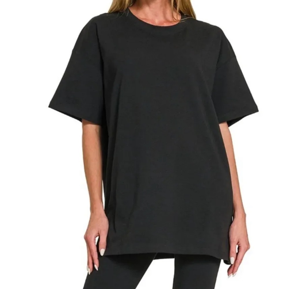 Zenana | Boxy T-shirt & Legging Set